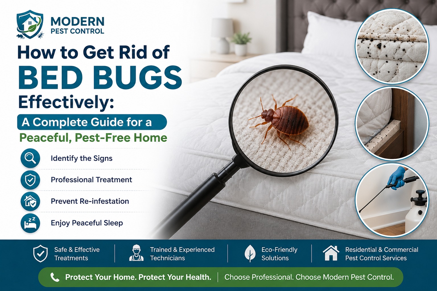 How to Get Rid of Bed Bugs Effectively: A Complete Guide for a Peaceful, Pest-Free Home
