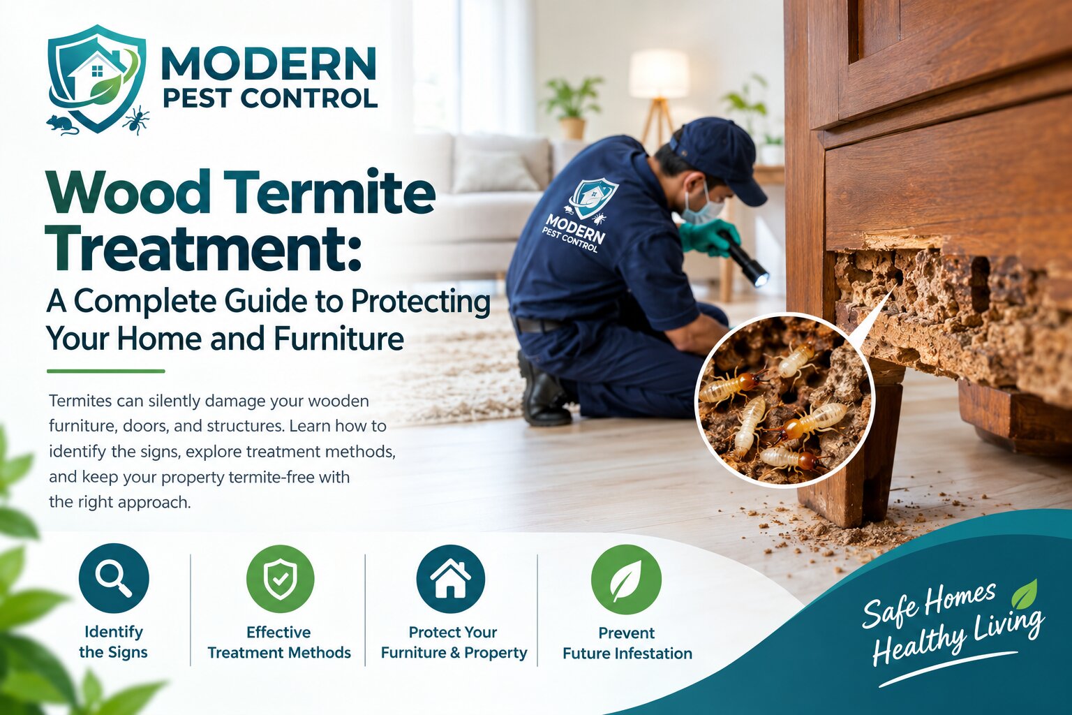 Wood Termite Treatment: A Complete Guide to Protecting Your Home and Furniture