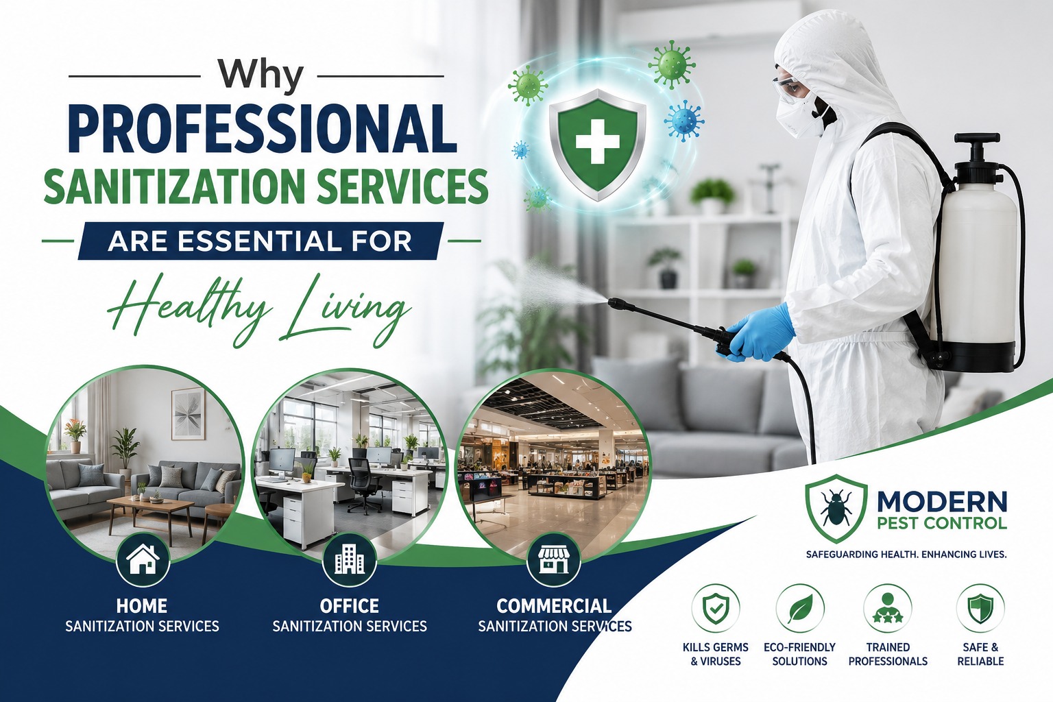Why Professional Sanitization Services Are Essential for Healthy Living