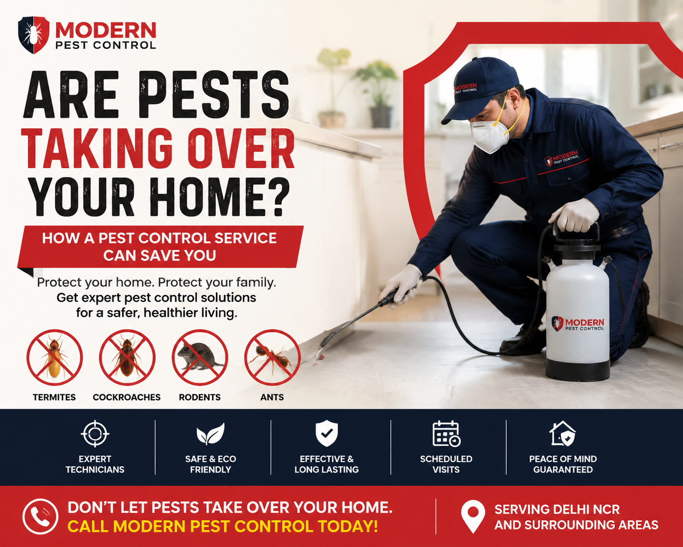 Are Pests Taking Over Your Home? How a Pest Control Service Can Save You